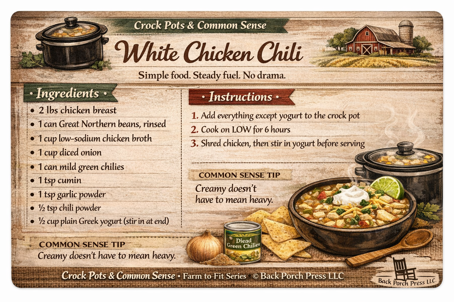 White Chicken Chili