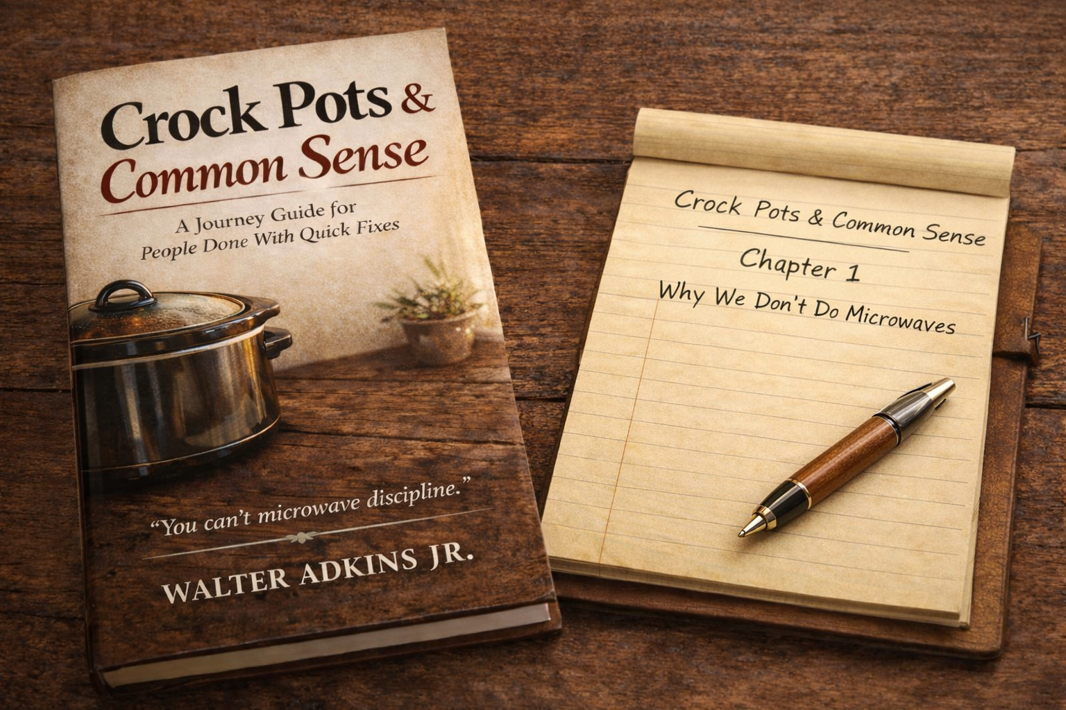 CROCK POTS & COMMON SENSE — Chapter 1 — Why We Don’t Do Microwaves